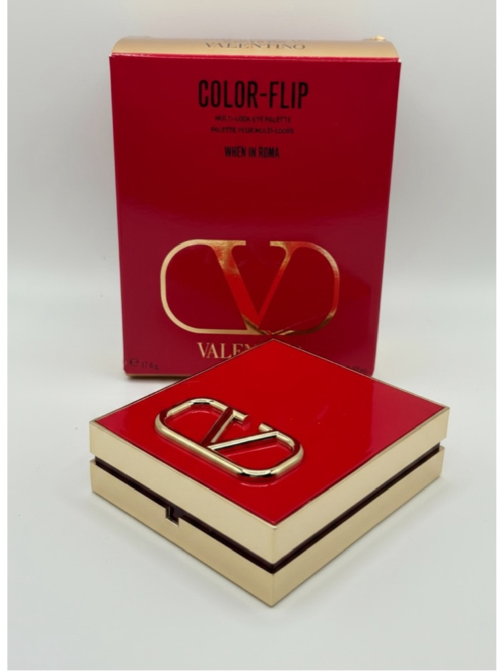 Valentino Color Flip Eye Palette When In Roma 01 Multi Look Eyeshadow New In Box